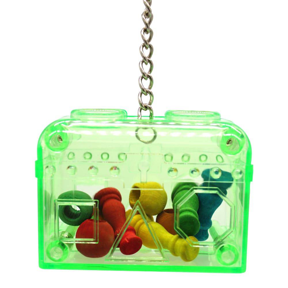 Treasure Chest™ Puzzle and Foraging Toy | Sweet Feet & Beak